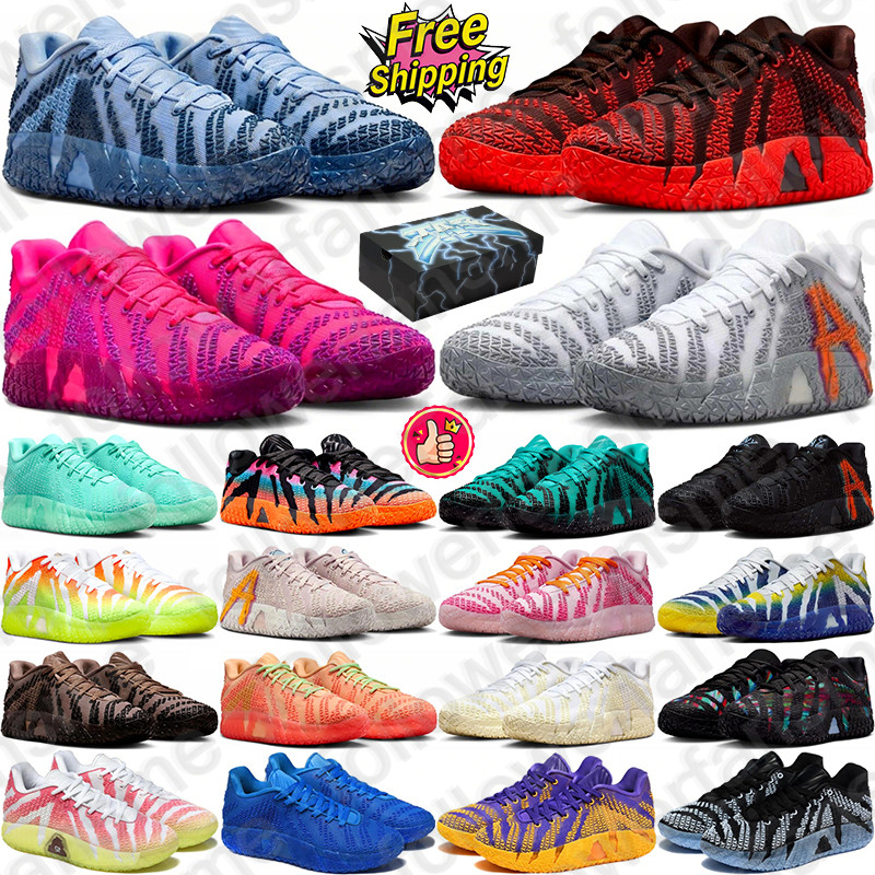 With Box Designer ja morant 3 Basketball Shoes ja3 3s sneakers for mens womens Showstopper Spooky Season black Light Show trainers Sports runners