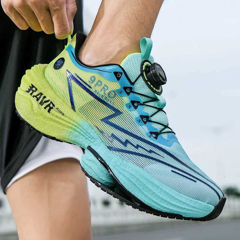 Mens Running Shoes 2025 Ultra Light Breathe Mesh Cushioning Wear Resistant Outdoor Training Marathon Jogging Sneakers for Man K260302