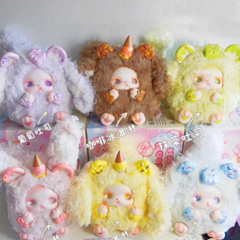 Loloan Dessert Series Anime Figure Cute Vinyl Plush Doll Action Figure Surprise Gift Kawaii Animals Backpack Decor Doll Kids ToyT260302