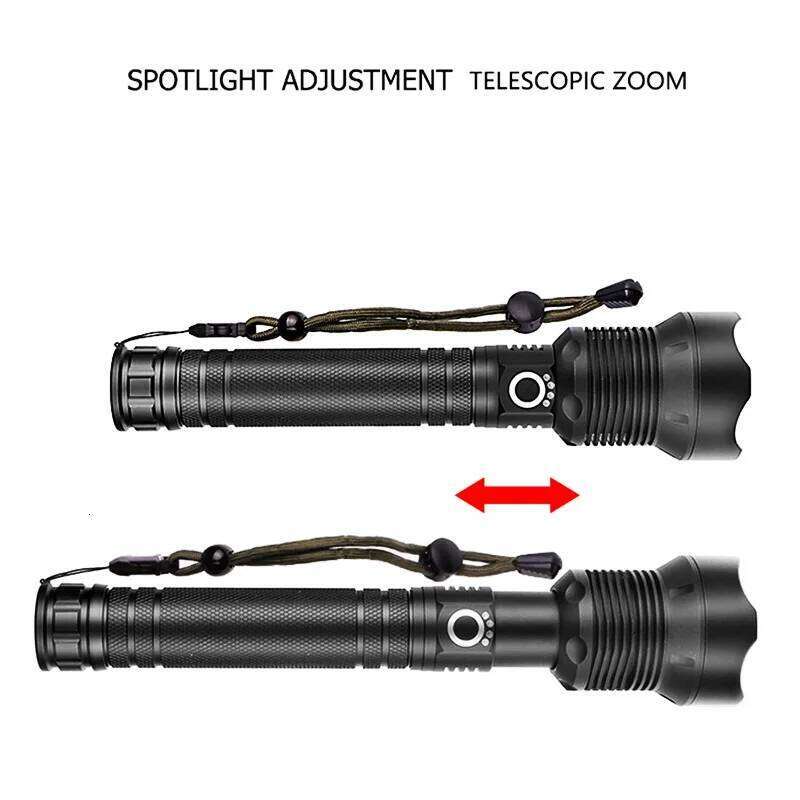 ZK20 XHP90/XPH70/XPH50 LED Flashlight Torch USB Rechargeable Power Display 26650 18650 battery Handheld Light Lantern Z260301