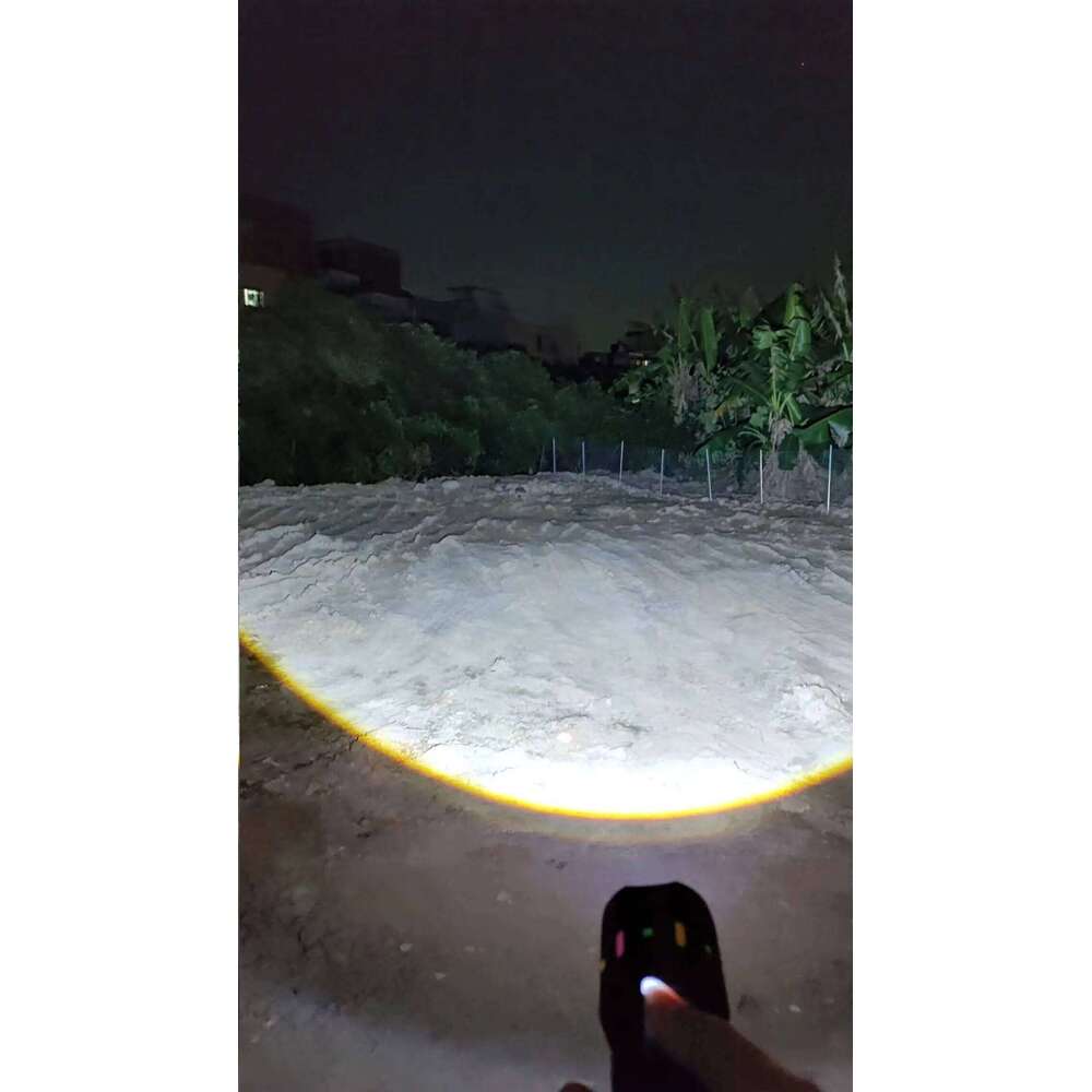 30W LED white laser with color luminous fluorescent cool focus outdoor portable multi-function bright light flashlight Z260301