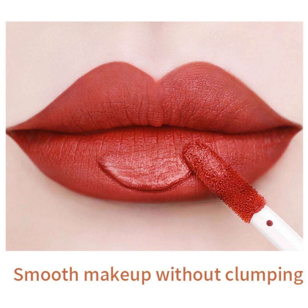 1PC Matte Lipstick Waterproof Green Purple Black White Gloss Tint Halloween Lip Makeup Cosmetics H260302