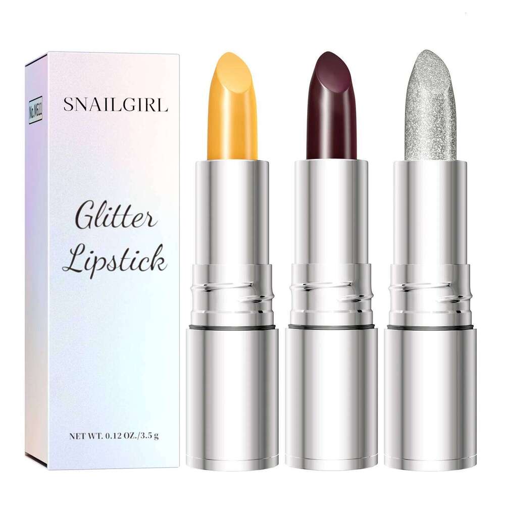 Shiny Color-changing Glitter Lipstick Non-sticky Lip Gloss Hydrating Moisturizing Shimmer Waterproof Glossy Lipsticks Makeups H260302