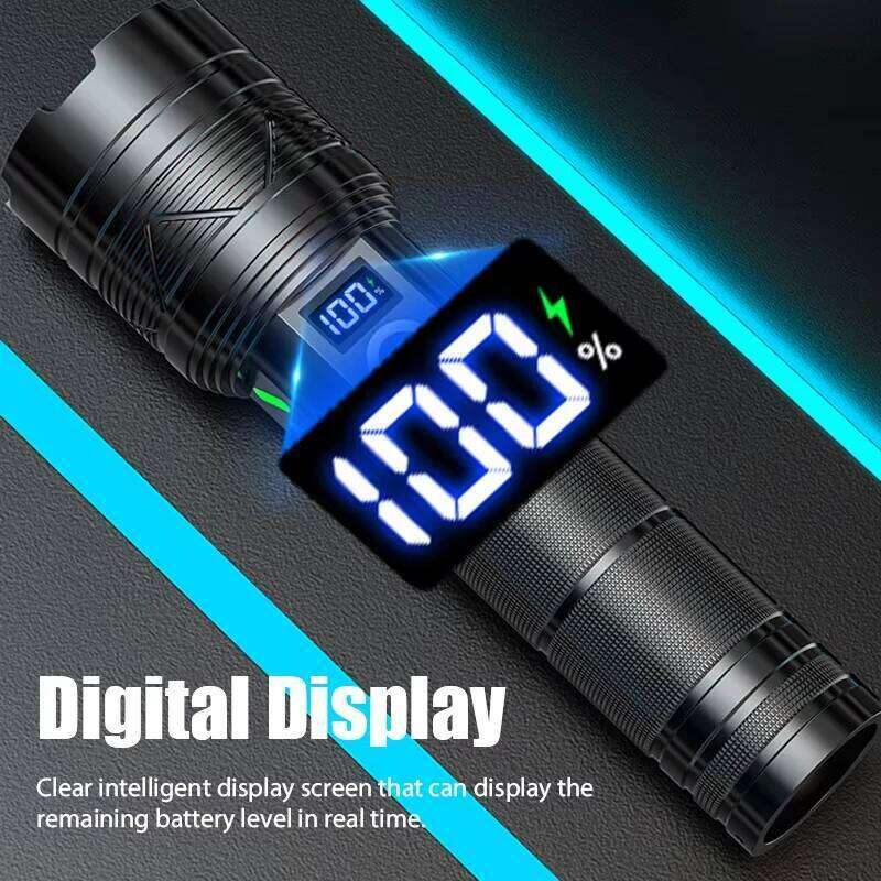 Skyray SK06 USB Rechargeable LED Flashlight with Zoom Function, Ultra-Bright Emergency Flashlight, Spotlight, Tactical Camping Z260301