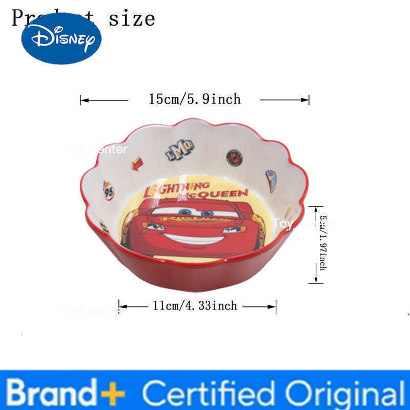 Disney 1pc Cartoon Lace bowl exquisite durable melamine bowl family dinner birthday party portable broken-resistant tableware H260302