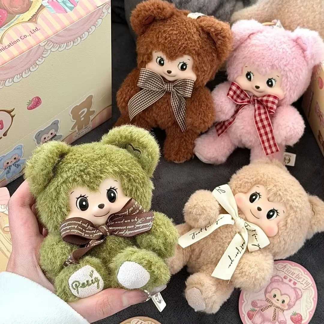 Genuine Pezzy Bear Handmade Plush Blind Box Trendy Collectible Figurines Desktop Ornament Room Decorations Surprise Box KawaiiT260302