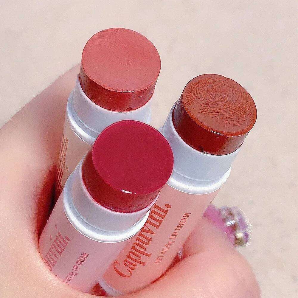 3 Colors/set Lipstick Nourishing Tint Lips Makeup Watery Lipgloss Lasting Moisturizing Colored Lip Balm Beauty Cosmetics H260302