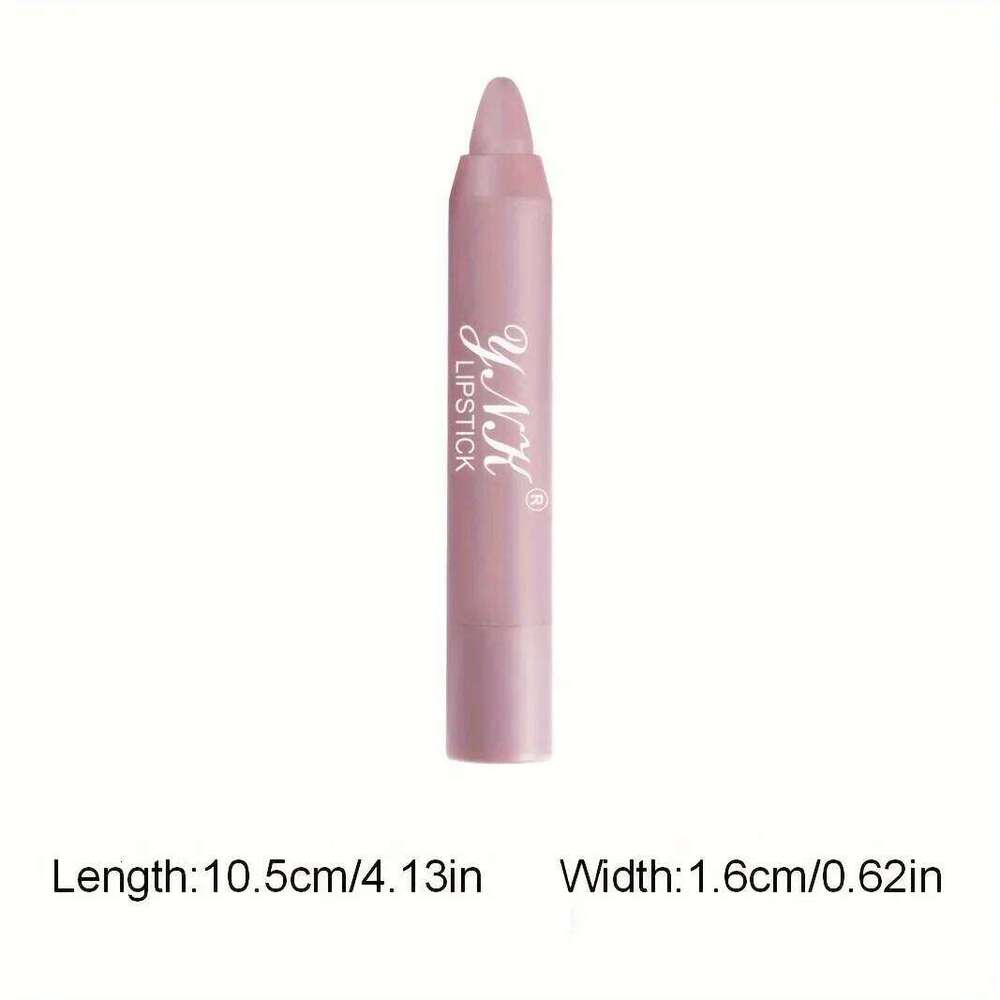 Nude Series Velvet Matte Lipstick Pencil Waterproof Long Lasting Red Stick Non-Stick Cup Lip Tint Pen Cosmetic Makeup H260302