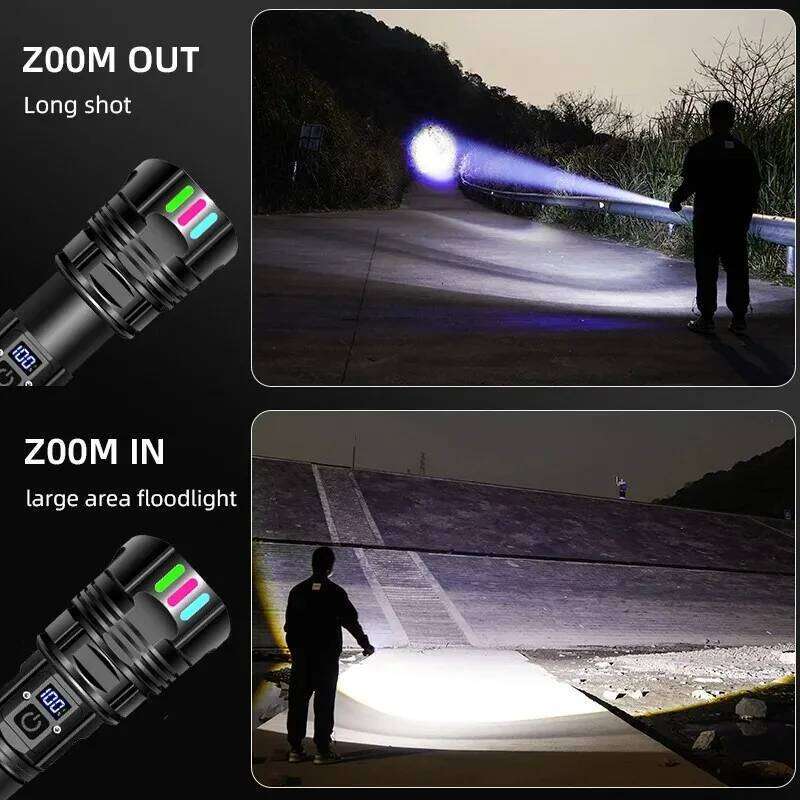 2026 New Ultra Powerful Torch 3 Core LED Mini Tactical 30000 High Power Led Flashlight Z260301