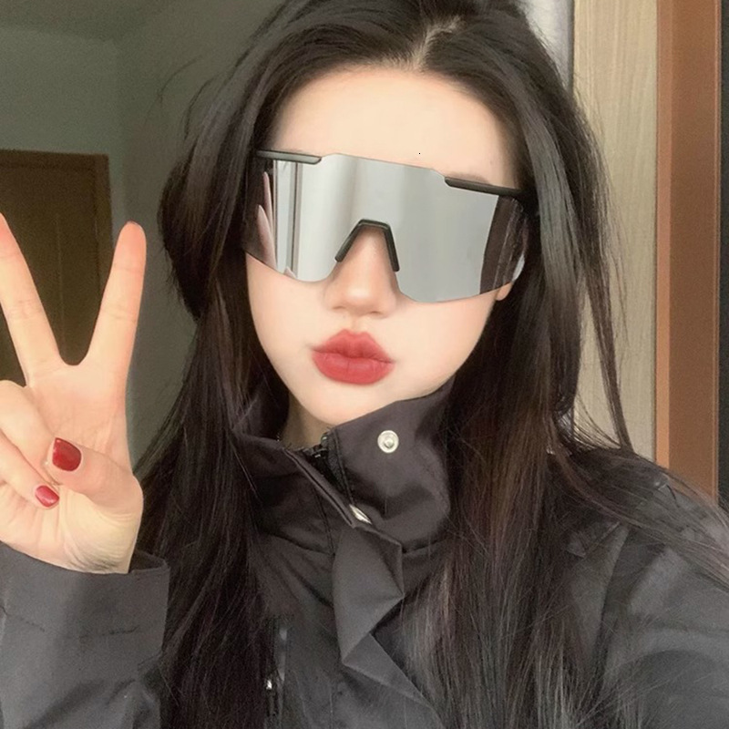 2026 New Designer Brand Men's Bicycle Goggles Large Frame Sunglasses Hiking And Mountaineering Windproof Glasses Women's UV Protection Sungl