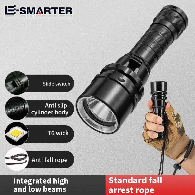 Powerful LED Diving Flashlight Super Bright T6/L2 Professional Underwater Torch IP68 Waterproof Rating Lamp Using 18650 Battery Z260301