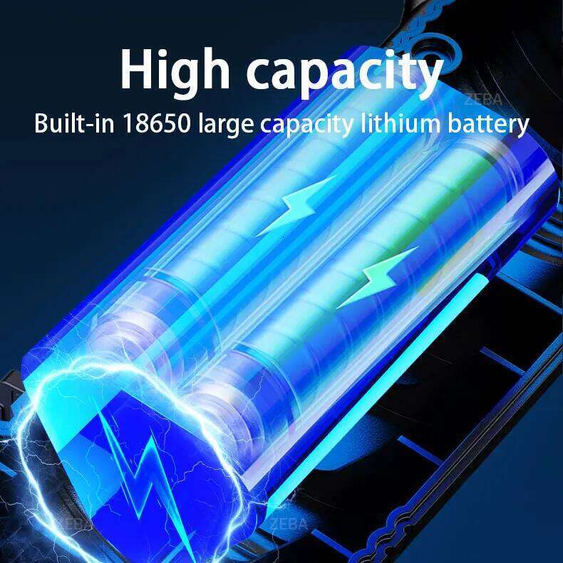 30000000LM High Power LED Flashlight Most Bright Tactical Torch Rechargeable Portable Light Long Shot 5000M Camping Hunting Lamp Z260301