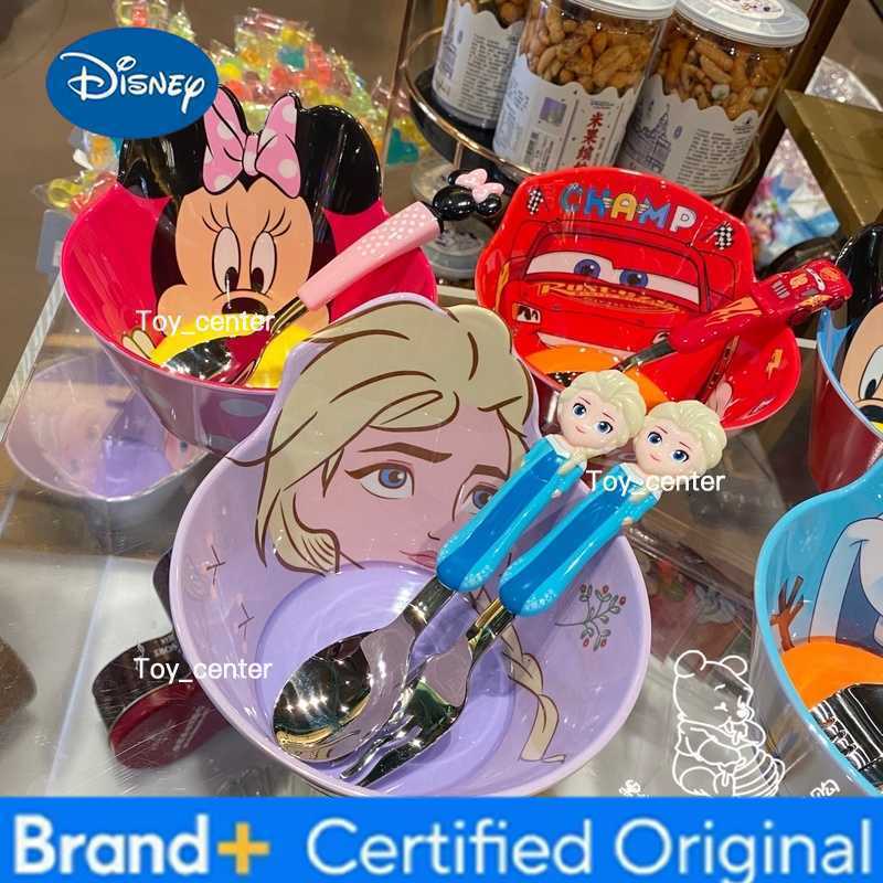 Disney In Stock Mickey Minnie Elsa Donald Duck Winnie The Pooh Cute Shaped Dinner Bowl Children Cute Fruit Snack Salad Snack Bowl Gifts H260302