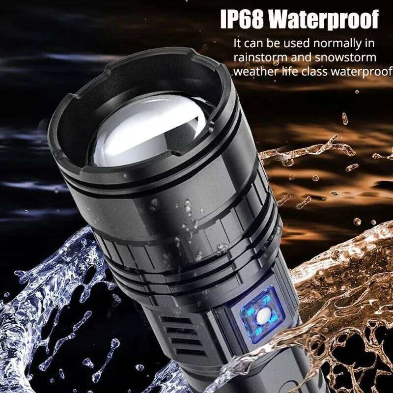 2000W 990000000LM Ultra Bright Torch Built-in 1500mah Flash Light Emergency Spotlights Long 15000M Most Powerful Led Flashlights Z260301