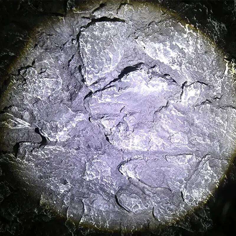 High Strong Power 24w Led Flashlights 50000000 Tactical Light Emergency Spotlights Telescopic Jetbeam1km 18650 Built-in Battery Z260301