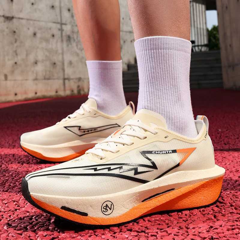 Speciality Carbon Plate Sports Running Shoes Marathon Men Breathable Lightweight Women Comfortable Nonskid Chunta Sneakers K260302