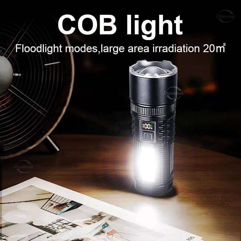 Most Powerful LED 1000000LM Portable Lamp Super Bright Tactical Flashlight Rechargeable Lights For Camping Hunting Z260301