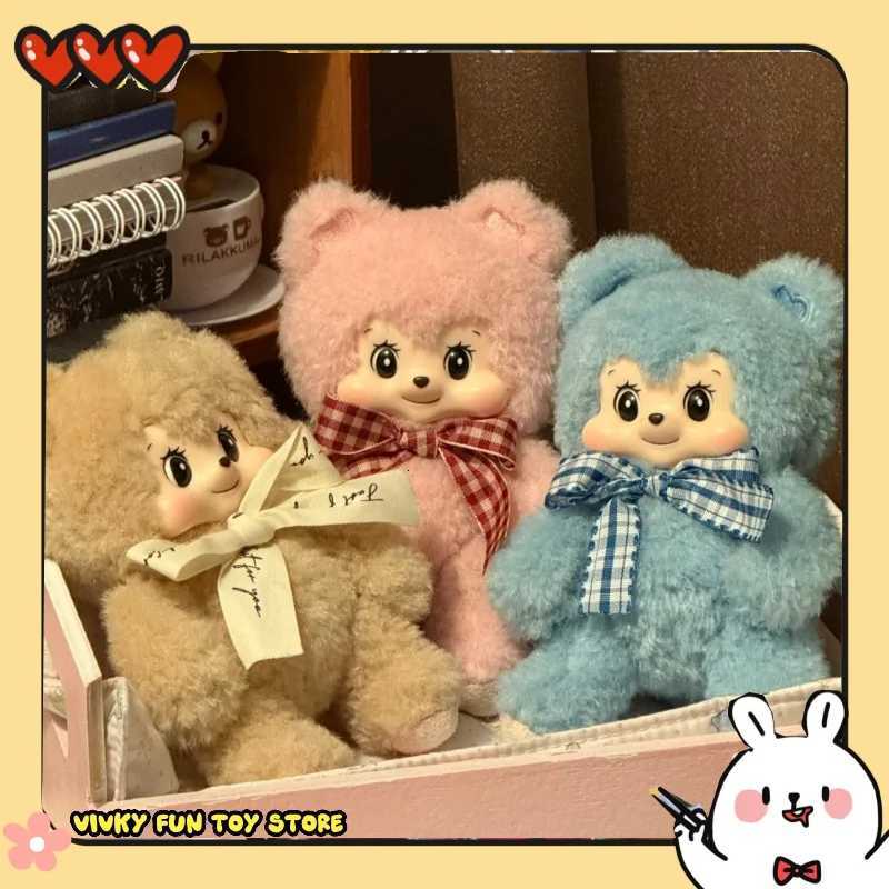 Pezzy Bear Gift Series Blind Box Cute Anime Figure Surprise Bag Bear MysteryBox Plush Pendant Vinyl Doll Keychain Decor ToysT260302