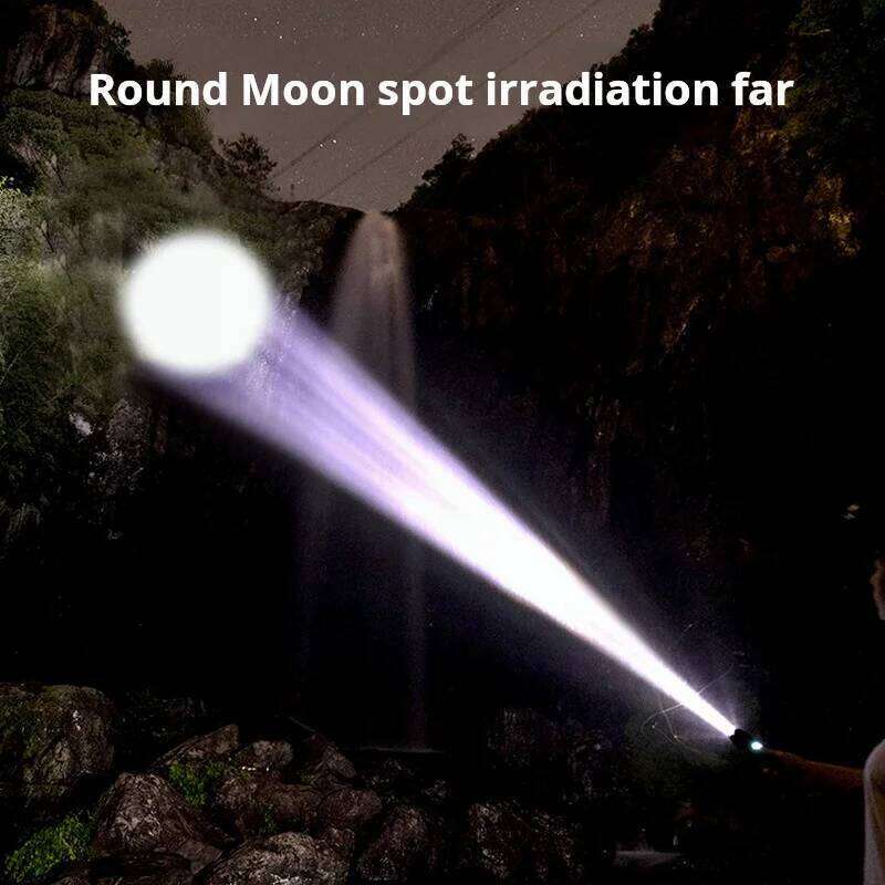 Strong Light Safety Hammer Outdoor Ultra-Bright White Laser Multi-functional High-Power Rechargeable Flashlight Z260301