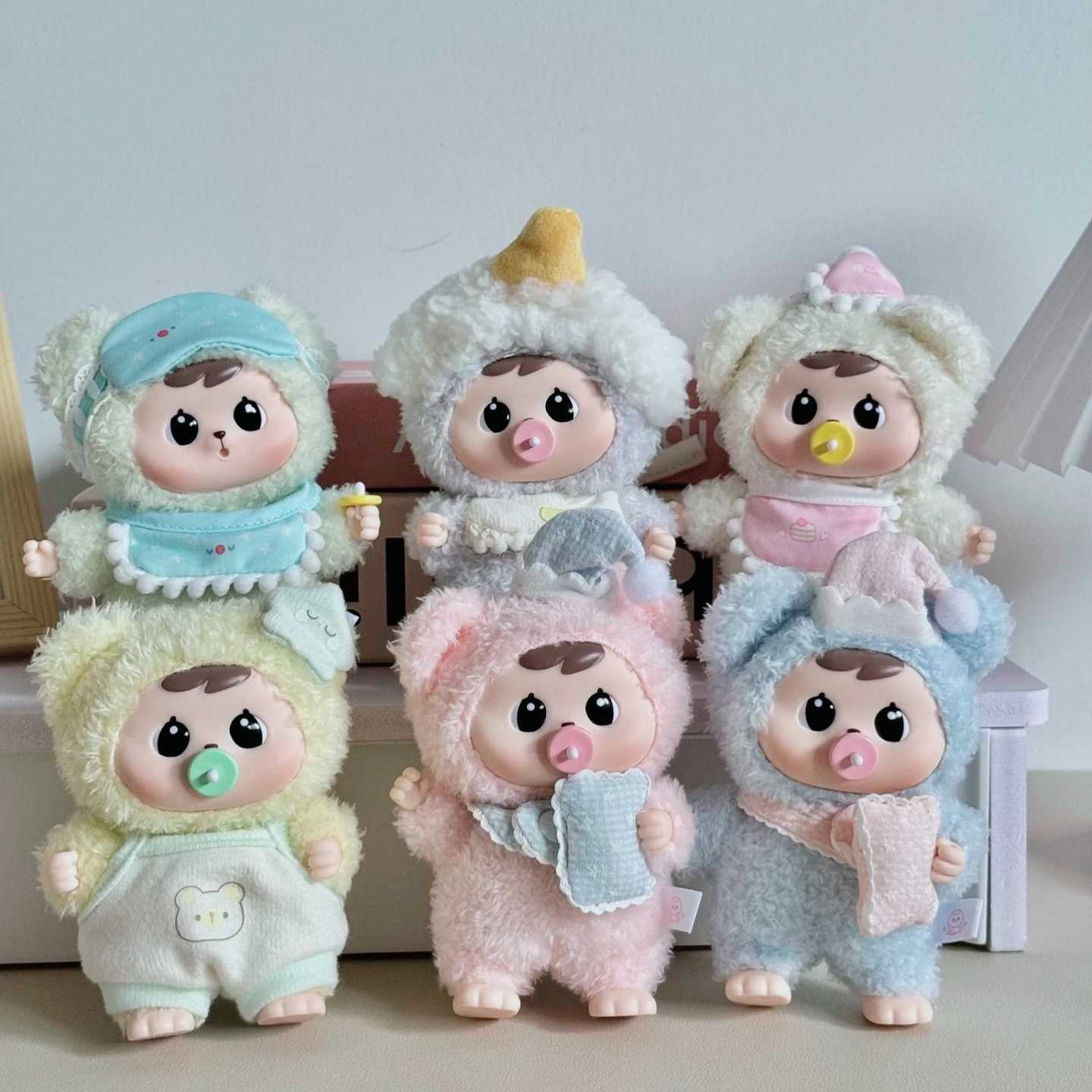 Bao-Ao 2nd Baby Goodnight Vinyl Blind Box Pendant Mystery Box Cute Baby Doll Anime Figure Trend Surprise Toy GiftsT260302