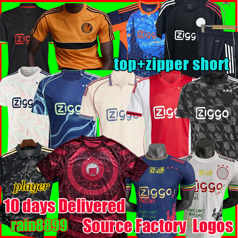 Ajax Soccer Jersey 25 26 football jerseys shirt kit Amsterdam ajaax jersey 2025 2026 maillot Ajaox Kids kit Ston e aajax bob marley jersey Island uniforms special