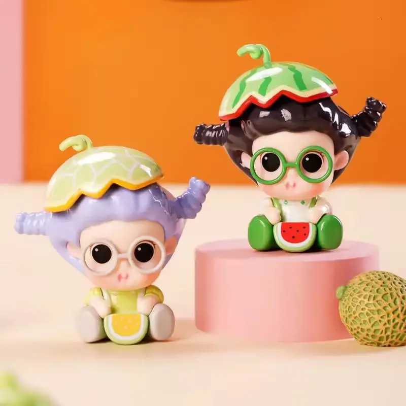 Suvi Fruit Paradise Mini Series Handmade Blind Box Cartoon Cute Fruit Desktop Decoration Fun Toy Mysterious Box Surprise GiftsT260302