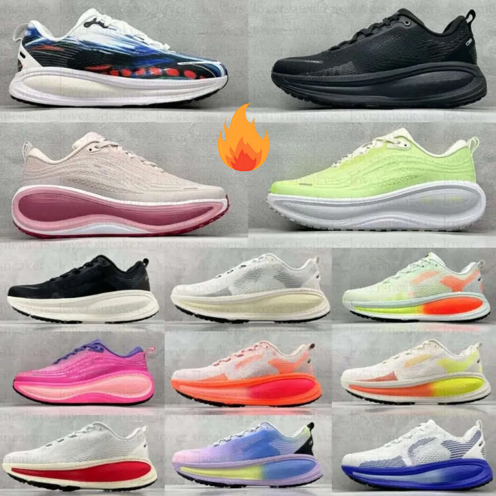 Vomero 18 Men Women shoes Designer Sneakers Vomero Plus Running Sports Shoes Anthracite Orange Triple Black White Coconut Milk Cream Echo Pink Grey Green Trainers