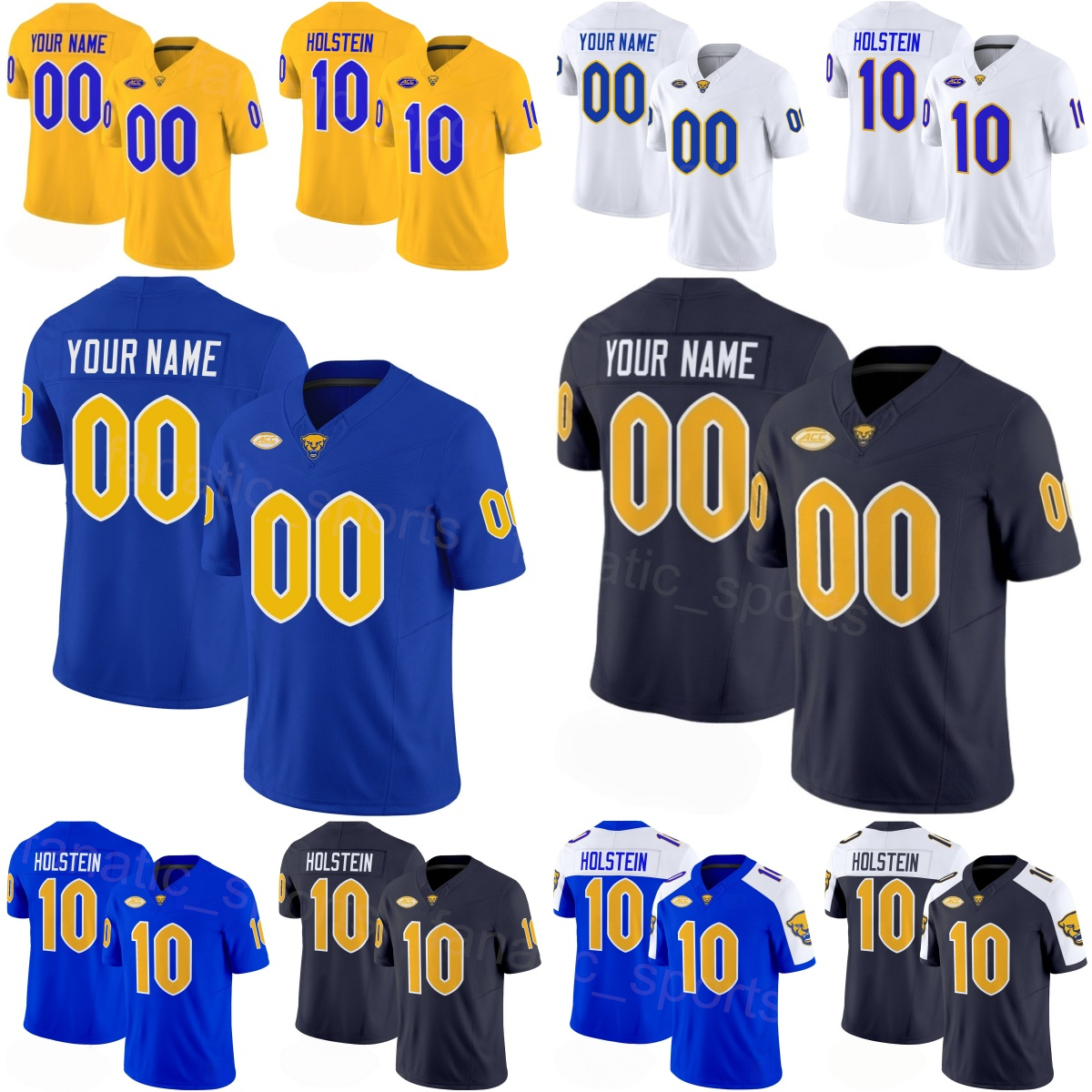 College 2026 Football 10 Eli Holstein Jersey University 5 Raphael Williams Jr 6…