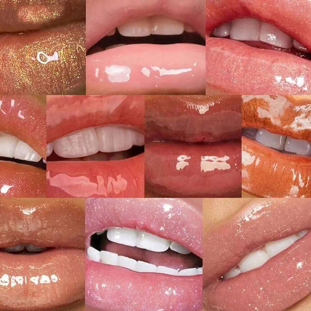 1/6Pcs Mirror Pearl Waterproof Long Lasting Moisturizing Lipstick Shine Glitter Lip Gloss Women Makeup Cosmetics H260302