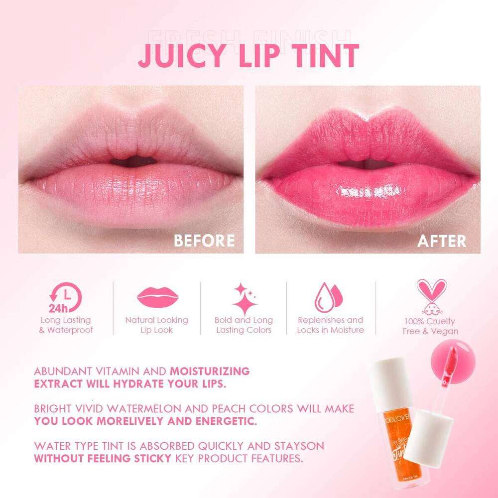 Gloss Silky-smooth Long-lasting Liptint Moisturizing Liquid Lipstick Cream Lip Glaze Makeup Cosmetics H260302