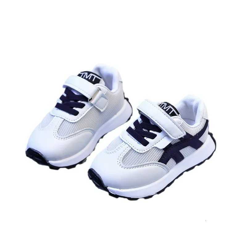 Boys Lightweight Breathable Sport Running Shoes Girls Soft Bottom Casual Shoes Student Footwear Size 23-36 Childrens SneakersT260302