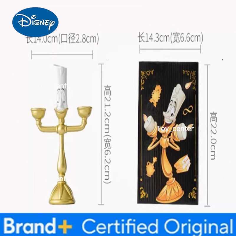 Disney Animated Beauty and the Beast lumiere Candlestick Decorative Ornament with Handmade Gift Creative Gift Resin Ornament H260302