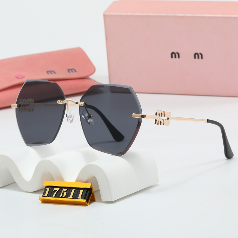 17511 Designer Sunglasses For Women Men Anti-Blue Light Lens Square EyeweDesigner miumiue miumiu miu miu muimuu mui mui H1LE