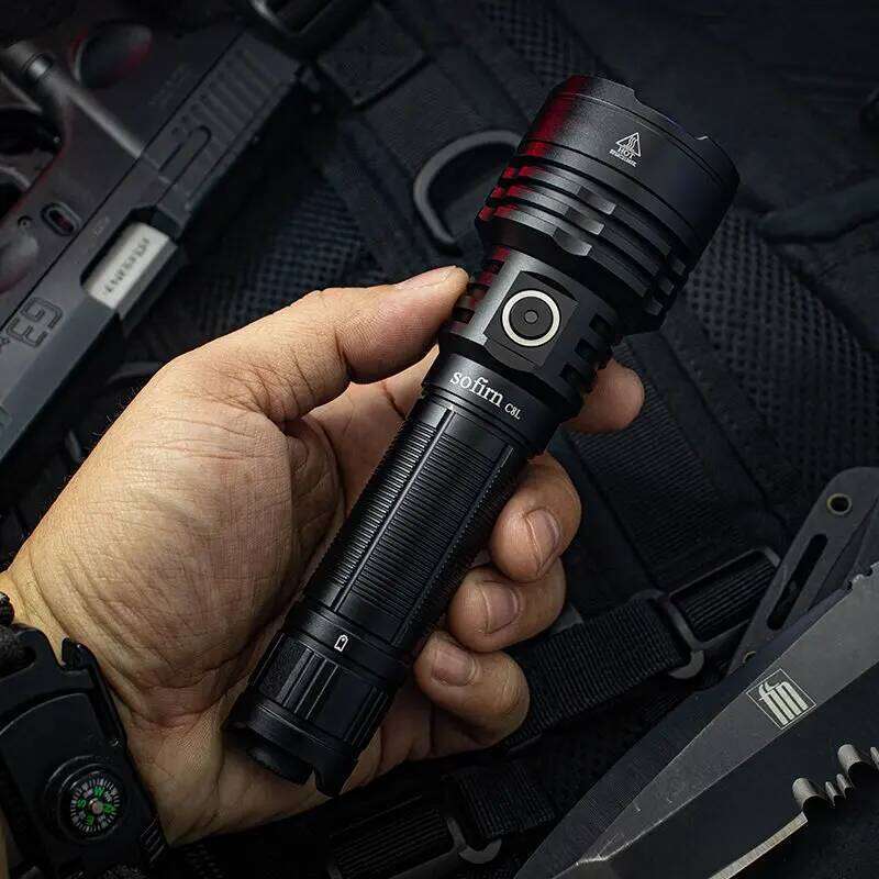 Sofirn-C8L 21700 Flashlight Powerful Tactical 3100lm XHP50D HI LED Torch EDC Type C Rechargeable Hunting Lantern Z260301