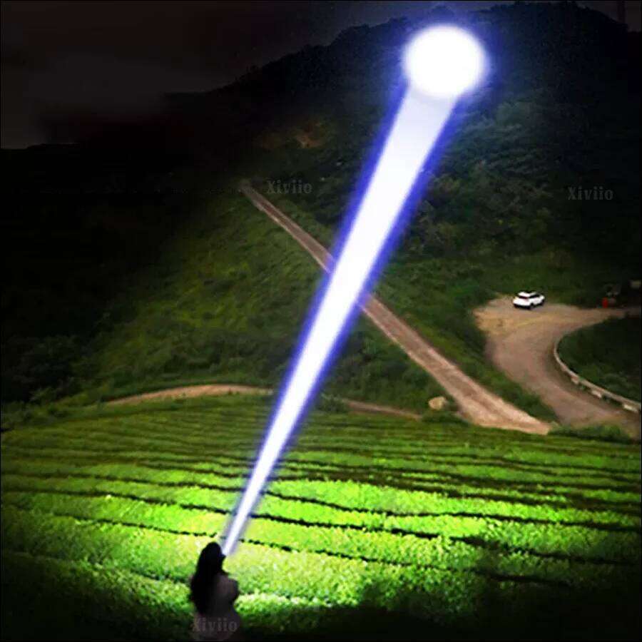 2025 Upgrade LED Strong Light Flashlight Rechargeable Powerful Led Tactical Torch 5000000LM High Power Spotlight Camping Lantren Z260301