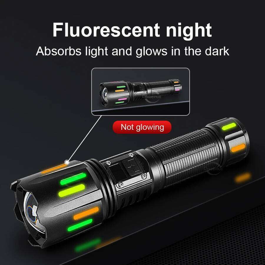 Super Powerful LED Flashlight 2000000LM High Power Torch Strong 800W Led Flash Light Rechargeable Hunting Tactical Lantren Z260301