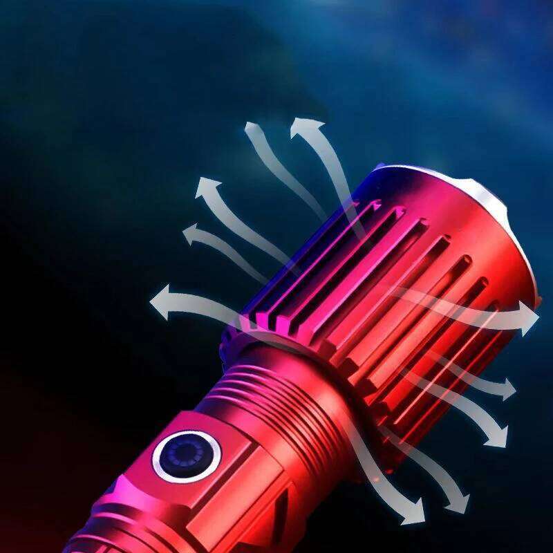 Super Powerful Flashlight LED Rechargeable Tactical Torch Strong Light Long-range Use 26650 Battery Outdoor For Fishing Camping Z260301