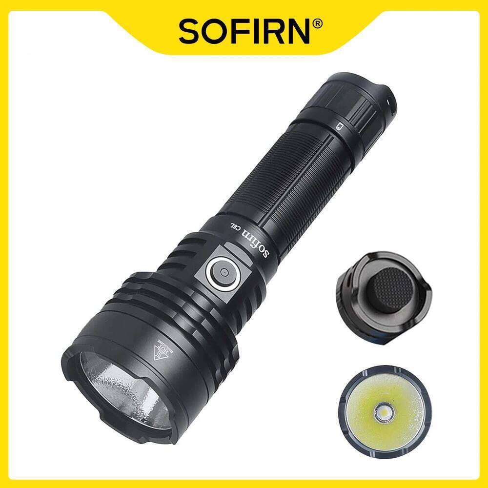 Sofirn-C8L 21700 Flashlight Powerful Tactical 3100lm XHP50D HI LED Torch EDC Type C Rechargeable Hunting Lantern Z260301