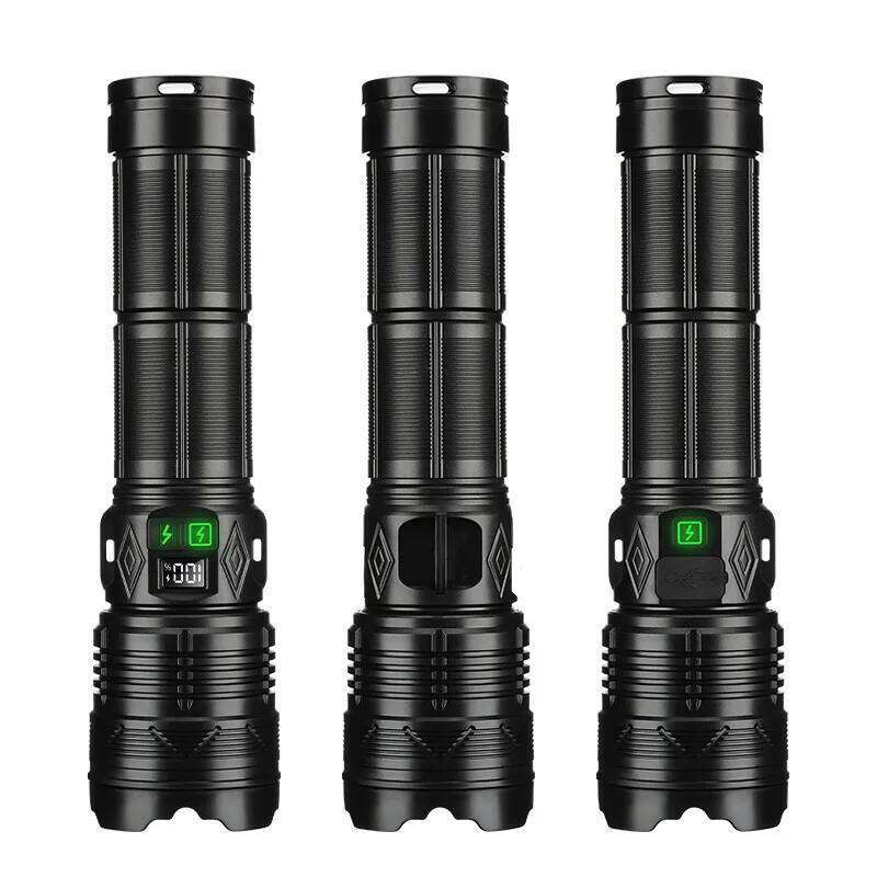High-Intensity Ultra-Bright Flashlight: Long-Range, Multi-Function, Rechargeable, Durable, LED Light, High Lumen Outpul Z260301
