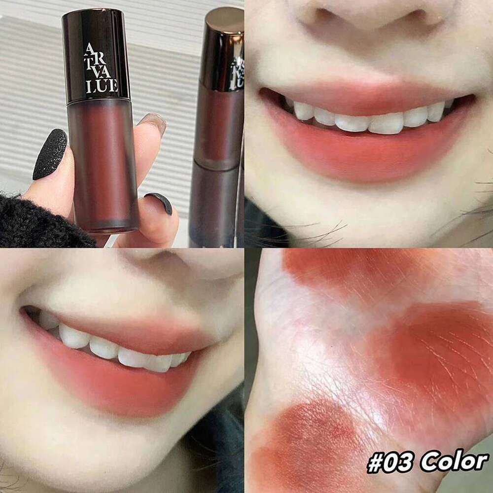 Matte Velvet Liquid Lipstick Lasting Lipgloss Tint Waterproof Sexy Red Orange Lips Makeup For Women Lip Glaze Korean Cosmetics H260302
