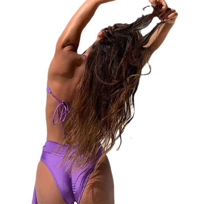 2 Pcs Micro Bikini Set Push Up Women Swimsuits 2024 Sexy Female Swimwear Brazilian Thong Biquini Swim Suits Print Beachwear Z260301