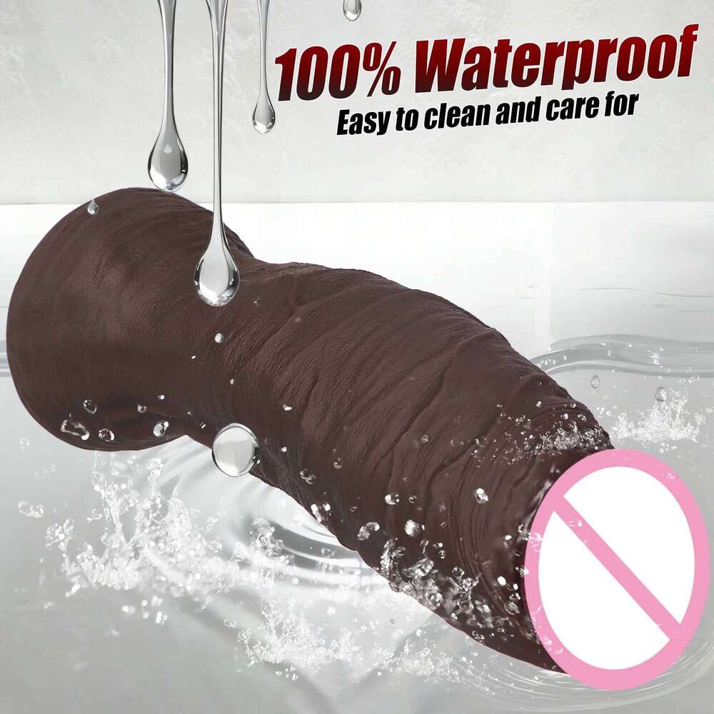 Huge Thick Soft Silicone Realistic Wearable Dildo Penis Big Strap On Dildos Male Genitals Vaginal Massager 26H0302