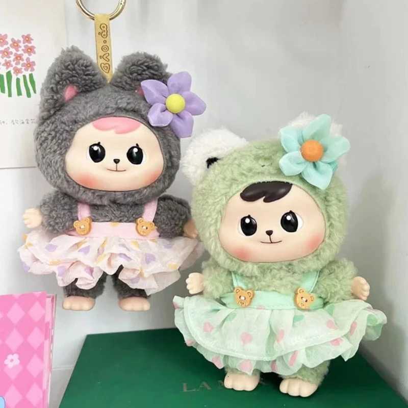 Bao-Ao Cuddle Plush Series Blind Box Hugging Little Bear Anime Figures Cute Movable Joint Doll Packbag Birthday GiftT260302