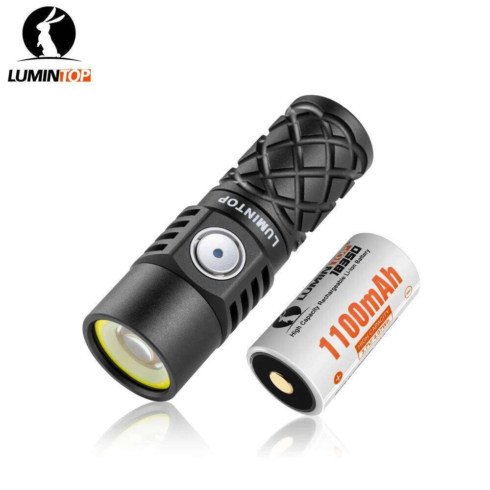 Mini LEP Lumintop W3 multi EDC flashlight with spotlight flood red USB TYPE C rechargeable light 700 met Z260301