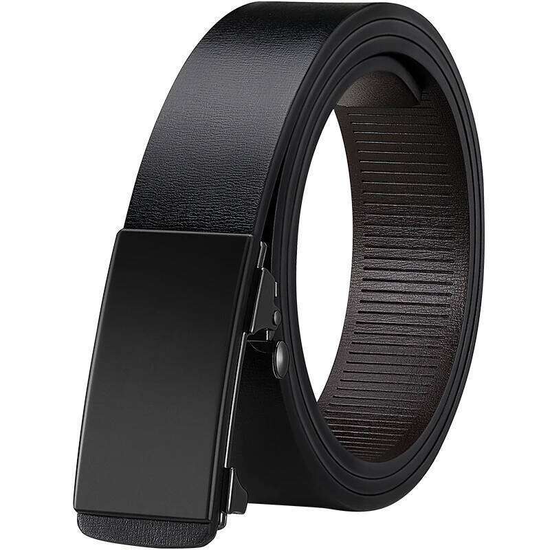 Men's leather designer luxury brand Alloy inner wear belt fashion genuine male Belt Men gift S260228