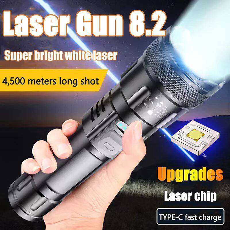 Ultra Bright Lantern Super Powerful LED Flashlight Zoom Tactical Torch Built-in Battery USB Rechargeable Waterproof Lamp Z260301