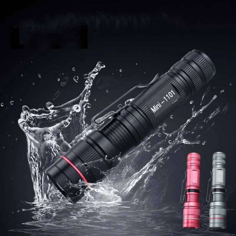 Mini LED Flashlight Q5 Portable Torch Flashlights 3 Modes Waterproof AA Battery Powered For Camping Hiking Emergency Lighting Z260301