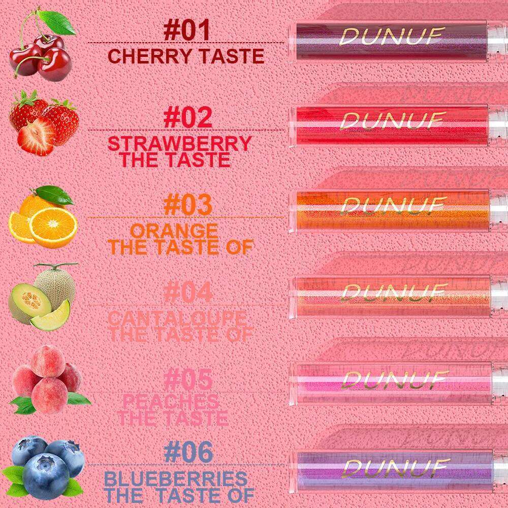 3 pieces of cherry peach flavor long-acting lipstick, which changes color with the temperature, fade, and does not H260302