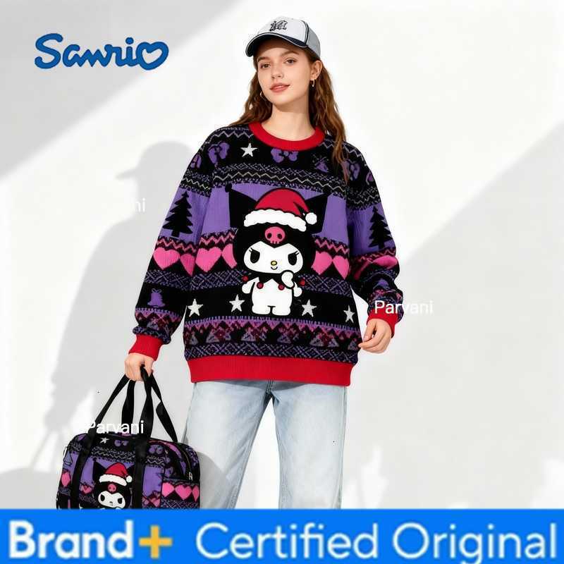 Sanrio Family Popular Character Collection Series Sweet and Cool Christmas Party Super Large Womens Adult Autumn/Winter Hoodie H260302