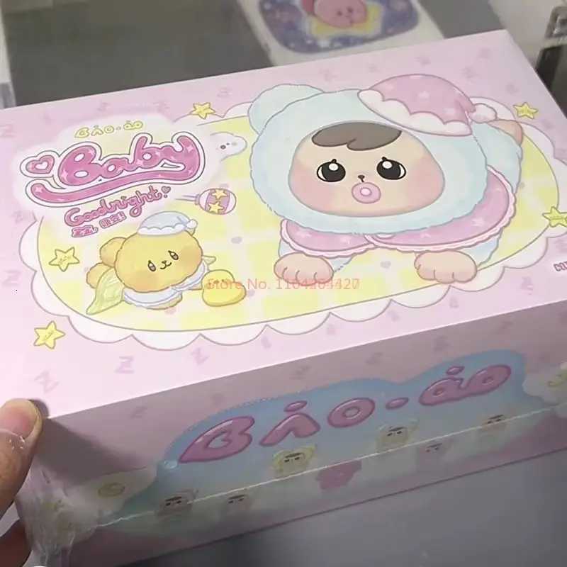 New Genuine Bao-Ao 2nd Baby Goodnight Vinyl Blind Box Pendant Mystery Box Cute Baby Doll Anime Figure Trend Surprise Toys GiftsT260302